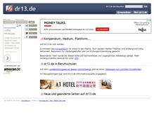 Tablet Screenshot of dr13.de